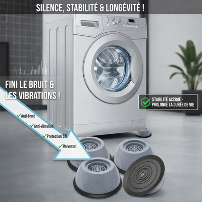 Patins Anti-Vibration VibraStop™