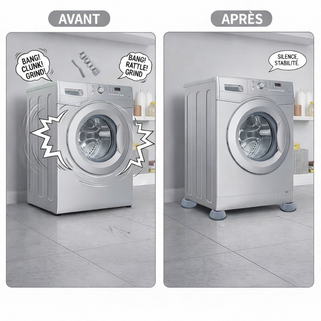 Patins Anti-Vibration VibraStop™